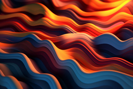 colorful 3d modern abstract background. generative aiの素材