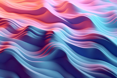 colorful 3d modern abstract background. generative aiの素材