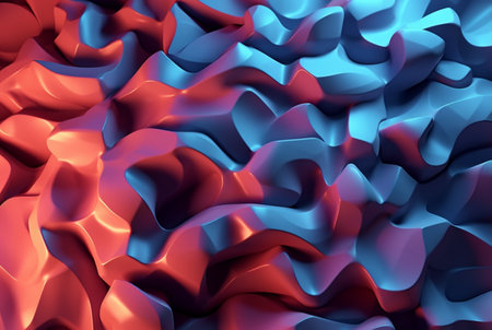colorful 3d modern abstract background. generative aiの素材