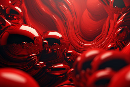 red abstract background. generative aiの素材