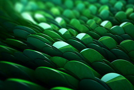 green abstract background. generative aiの素材