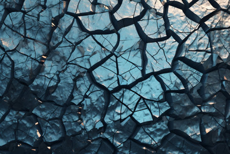 Cracked stone texture background. generative aiの素材