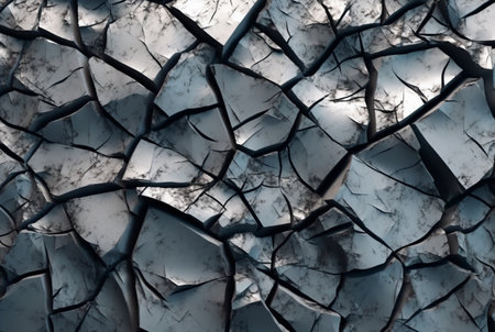 Cracked stone texture background. generative aiの素材