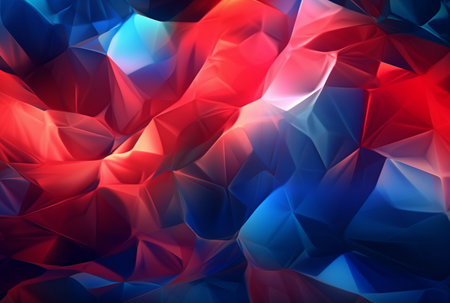Blue red abstract background. generative aiの素材