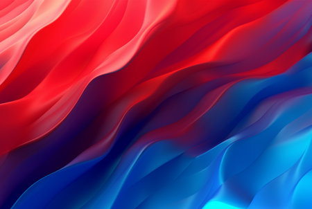 Blue red abstract background. generative aiの素材