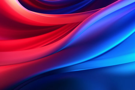 Blue red abstract background. generative aiの素材