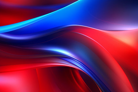 Blue red abstract background. generative aiの素材