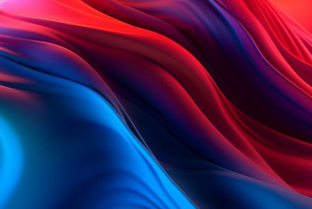 Blue red abstract background. generative aiの素材