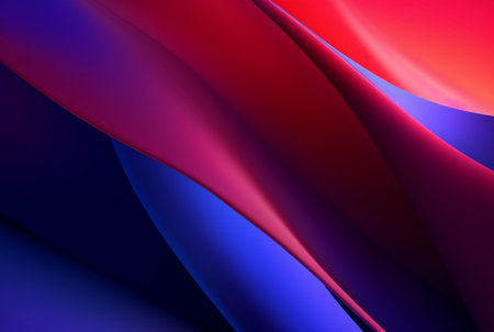 Blue red abstract background. generative aiの素材