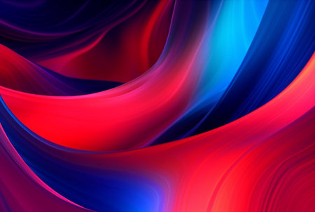 Blue red abstract background. generative aiの素材