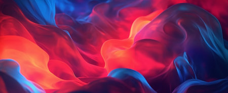 Blue red abstract background. generative aiの素材