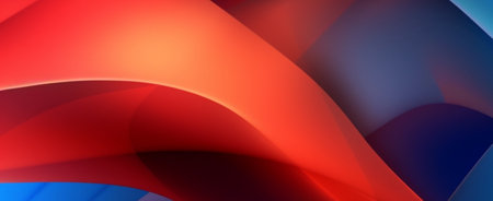 Blue red abstract background. generative aiの素材
