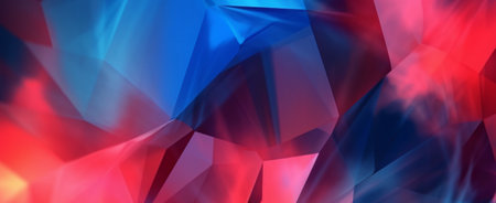 Blue red abstract background. generative aiの素材