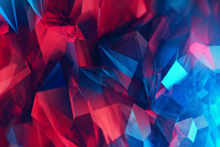 Blue red abstract background. generative aiの素材