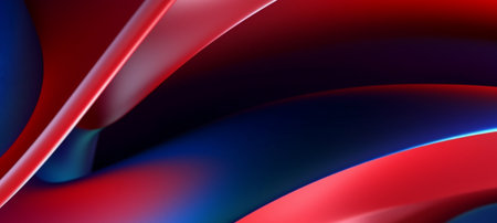 Blue red abstract background. generative aiの素材