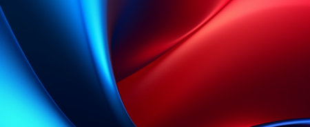 Blue red abstract background. generative aiの素材