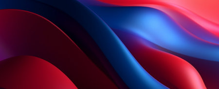 Blue red abstract background. generative aiの素材
