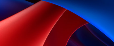 Blue red abstract background. generative aiの素材