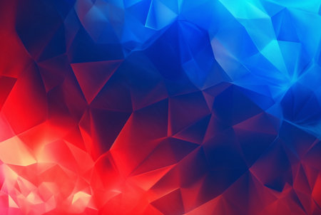 Blue red abstract background. generative aiの素材