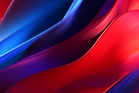 Blue red abstract background. generative aiの素材