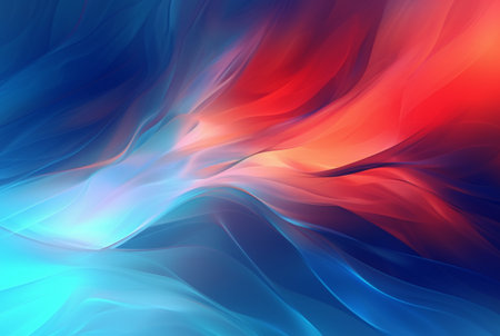Blue red abstract background. generative aiの素材