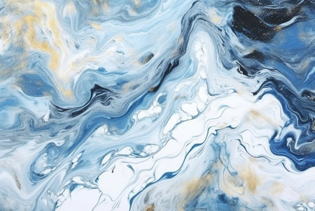 Blue white luxury marble background texture. generative aiの素材