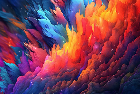 colorful background for desktop. generative aiの素材