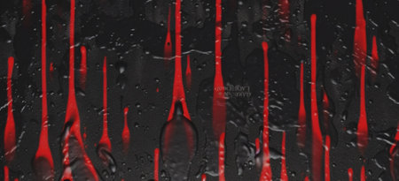 black cement texture background with red watercolor,creepy background. generative aiの素材