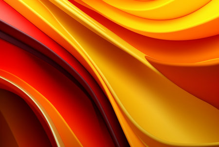 red yellow abstract background. generative aiの素材
