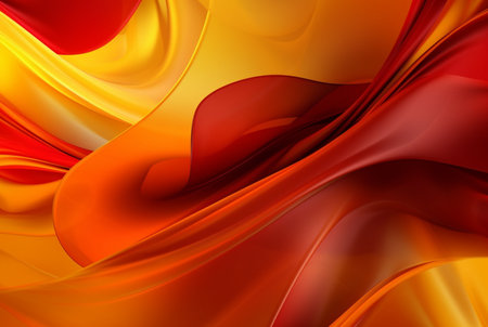 red yellow abstract background. generative aiの素材
