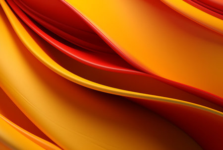 red yellow abstract background. generative aiの素材