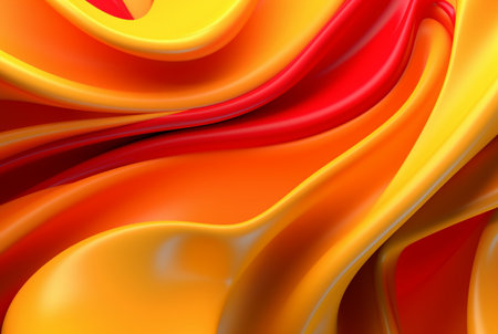 red yellow abstract background. generative aiの素材