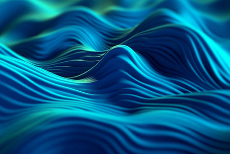 abstract blue background. generative aiの素材