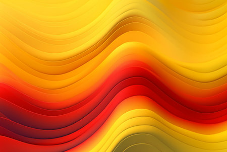 red yellow abstract background. generative aiの素材