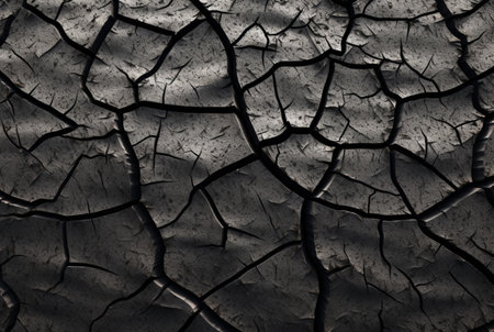 cracked asphalt texture background. generative aiの素材