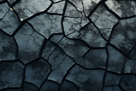 cracked asphalt texture background. generative aiの素材