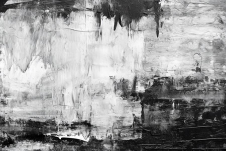 abstract hand painted black and white background. generative aiの素材