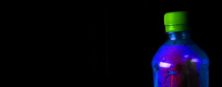 acid color plastic bottleの写真素材