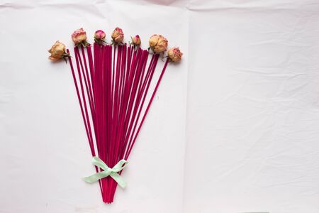 Aroma theraphy concept. Aroma sticksの写真素材