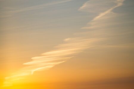 Beautiful cloudscape background. Sunset or sunrise