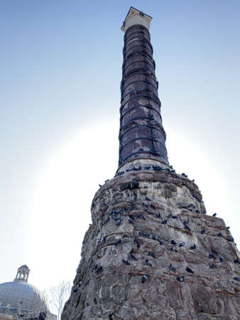 Column of Constantine in Istanbul Turkeyのeditorial素材