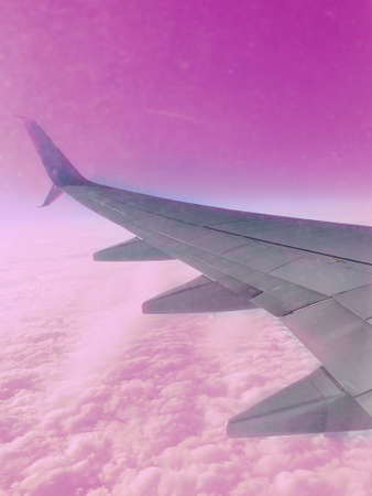 View from an airplane window