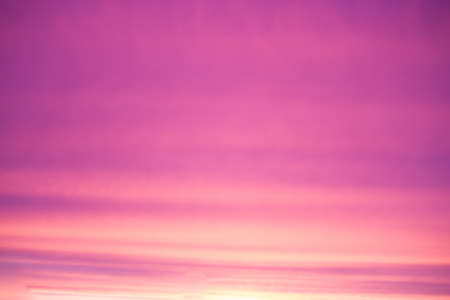 Beautiful clouds in the sky. Sunset or sunriseの写真素材