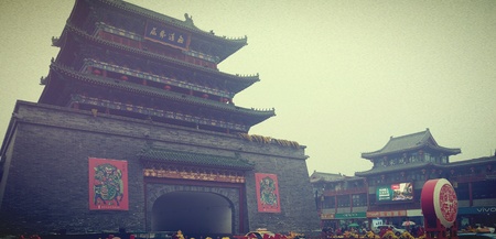 Kaifeng Drum Towerのeditorial素材