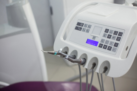 dental treatment toolsの写真素材