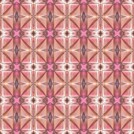 Trendy abstract template with seamless pattern. Wallpaper print background mosaic. Modern stylish texture. Textile ornament. Geometric style. Material design.の写真素材