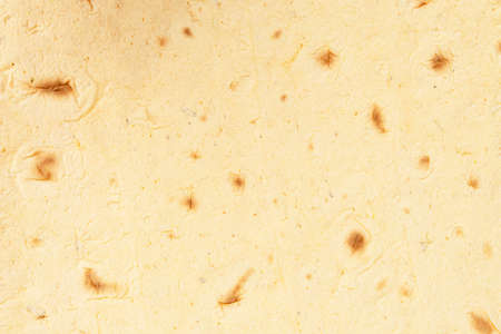 Lavash pita traditional bread isolated on the white backgroundの写真素材