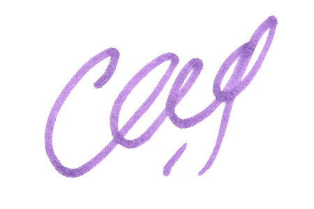 colorful pen art stroke design