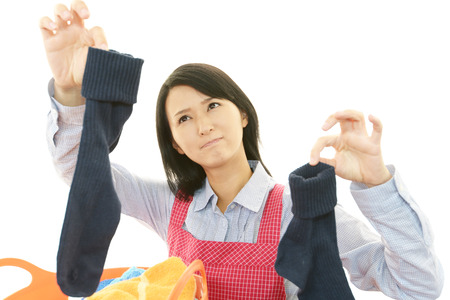 Tired housewifeの写真素材