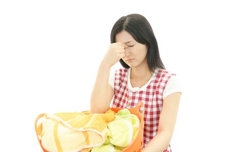 Tired housewifeの写真素材